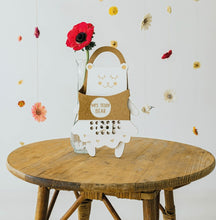 Laden Sie das Bild in den Galerie-Viewer, Mrs Teddy Bear - wooden Montessori lacing toy
