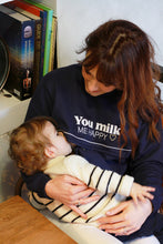 Load image into Gallery viewer, Breastfeeding shirt You Milk Me Happy