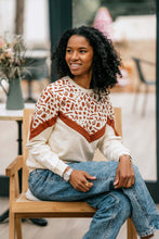 Ladda upp bild till gallerivisning, Geometrisk Mama amningströja