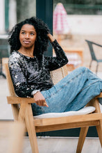 Ladda upp bild till gallerivisning, Night Fev'her Mama amning paljett topp