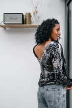 Ladda upp bild till gallerivisning, Night Fev'her Mama amning paljett topp