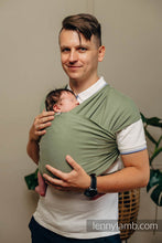 Load image into Gallery viewer, Stretchy wrap Baby Sling - SAGE