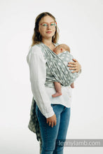 Laden Sie das Bild in den Galerie-Viewer, Lenny Lamb Woven Baby Tragetuch – POLKA DOTS - PLOP – 100% Baumwolle