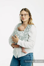 Laden Sie das Bild in den Galerie-Viewer, Lenny Lamb Woven Baby Tragetuch – POLKA DOTS - PLOP – 100% Baumwolle