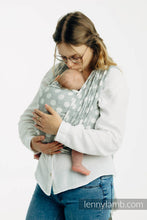 Laden Sie das Bild in den Galerie-Viewer, Lenny Lamb Woven Baby Tragetuch – POLKA DOTS - PLOP – 100% Baumwolle