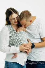 Laden Sie das Bild in den Galerie-Viewer, Lenny Lamb Woven Baby Tragetuch – POLKA DOTS - PLOP – 100% Baumwolle