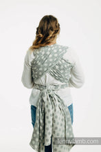 Laden Sie das Bild in den Galerie-Viewer, Lenny Lamb Woven Baby Tragetuch – POLKA DOTS - PLOP – 100% Baumwolle