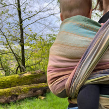 Load image into Gallery viewer, Girasol vävd sjal - Rayos d’oro - 100% naturbomull