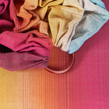 Laden Sie das Bild in den Galerie-Viewer, Girasol Ringsjal - Solstice Fire - 100% naturbomull