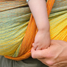 Laden Sie das Bild in den Galerie-Viewer, Girasol vävd sjal - Free Elf fusion d'oro - 100% naturbomull