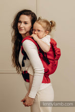 Load image into Gallery viewer, LennyPreschool Carrier - LITTLE HERRINGBONE SEDONA - 100% cotton