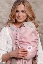Load image into Gallery viewer, Flip Baby Carrier - Heart2Heart Rose - 100% organic cotton