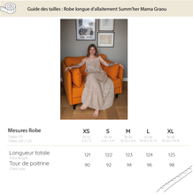 Ladda upp bild till gallerivisning, Summ'her Mama Graou gravid-, och amningsmaxiklänning