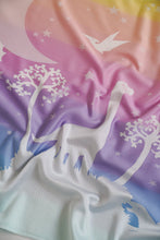 Load image into Gallery viewer, KOKADI Woven Baby Wrap - Marie i Dinoland - 55% bamboo viscose, 45% organic cotton - Sale!