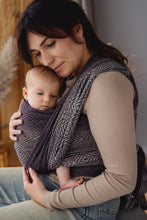 Laden Sie das Bild in den Galerie-Viewer, Little Frog Baby Wrap - Bitter Cube - 100 % gekämmte Baumwolle