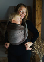 Load image into Gallery viewer, Little Frog Baby Wrap - Brown Path - 100% combed cotton