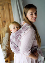Load image into Gallery viewer, Little Frog Baby Wrap - Hazy Love Rose - 100% combed cotton