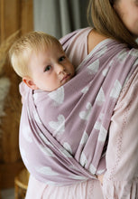 Load image into Gallery viewer, Little Frog Baby Wrap - Hazy Love Rose - 100% combed cotton