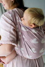 Load image into Gallery viewer, Little Frog Baby Wrap - Hazy Love Rose - 100% combed cotton
