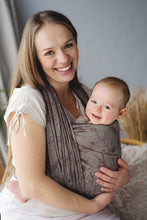 Load image into Gallery viewer, Little Frog Baby Wrap - Linen Joy of life - 75% combed cotton, 25% linen