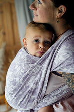 Load image into Gallery viewer, Little Frog Baby Wrap - Lotus Bloom - 100% combed cotton
