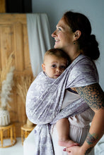 Load image into Gallery viewer, Little Frog Baby Wrap - Lotus Bloom - 100% combed cotton
