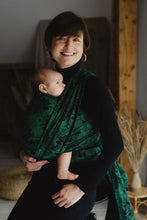 Laden Sie das Bild in den Galerie-Viewer, Little Frog Baby Wrap - Lotus Veil - 100% kammad bomull