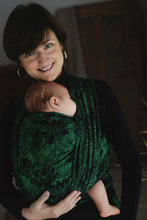 Laden Sie das Bild in den Galerie-Viewer, Little Frog Baby Wrap - Lotus Veil - 100% kammad bomull