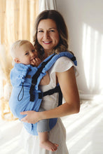Laden Sie das Bild in den Galerie-Viewer, Little Frog Ergonomic Baby Carrier Prime V3 - Pure Linen Mistral - 100% Linne