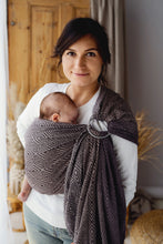Load image into Gallery viewer, Little Frog Ring Sling - Bitter Cube - 100% combed cotton