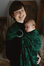 Load image into Gallery viewer, Little Frog Ring Sling - Lotus Veil - 100% combed cotton