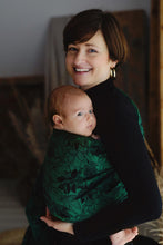 Load image into Gallery viewer, Little Frog Ring Sling - Lotus Veil - 100% combed cotton