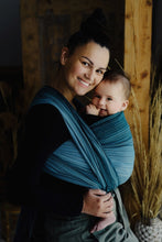 Laden Sie das Bild in den Galerie-Viewer, Little Frog Baby Wrap - Boleite - 100% kammad bomull