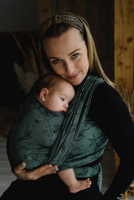 Load image into Gallery viewer, Little Frog Baby Wrap - Joy of life - 50% combed cotton, 50% tencel