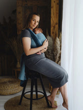 Load image into Gallery viewer, Little Frog Baby Wrap - Tencel Atmosphere Cube - 78% combed cotton, 22% tencel