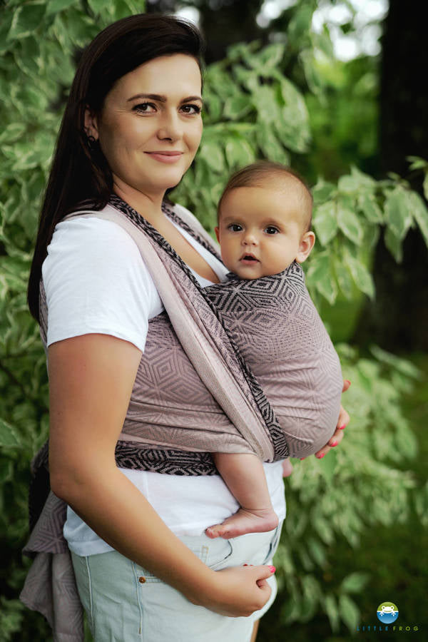 Little Frog Baby Wrap - Charmy Cube - 78% kammad bomull, 22% tencel