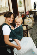 Load image into Gallery viewer, Little Frog Baby Wrap - Re Ocean Harmony - 90% combed cotton, 10% recycled cotton