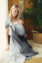 Load image into Gallery viewer, Little Frog Ring Sling - Rocky Cube - 78% combed cotton, 22% tencel