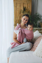 Load image into Gallery viewer, Little Frog Ring Sling - Pure Linen Hutt Lagoon - 100% linen