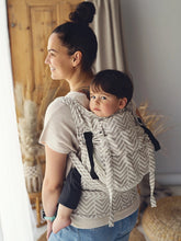 Load image into Gallery viewer, Little Frog Cross Hybrid Carrier - Calm Miles - 100% cotton