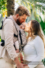 Laden Sie das Bild in den Galerie-Viewer, LennyLight Tragehilfe - HEXAFLOWERS - MIRROR - 55% Baumwolle, 45% Tencel™