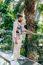 Laden Sie das Bild in den Galerie-Viewer, LennyLight Tragehilfe - HEXAFLOWERS - MIRROR - 55% Baumwolle, 45% Tencel™