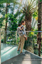 Load image into Gallery viewer, LennyPreschool Carrier - HEXAFLOWERS - MIRROR - 54% Cotton, 46% Tencel™