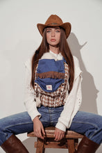 Load image into Gallery viewer, Flip Baby Carrier - Wild West Macchiato - 55% Tencel®, 45% bamboo viscose