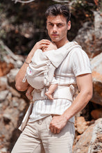 Load image into Gallery viewer, Flip X Baby Carrier - Heart2Heart Cream - 100% organic cotton