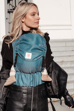 Load image into Gallery viewer, Flip Baby Carrier - Heart2Heart Lagoon - 100% organic cotton
