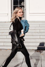 Load image into Gallery viewer, Flip Baby Carrier - Heart2Heart Lagoon - 100% organic cotton