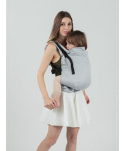 Load image into Gallery viewer, ISARA Preschooler Carrier - Pearl Gray - 100% cotton