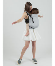 Load image into Gallery viewer, ISARA Preschooler Carrier - Pearl Gray - 100% cotton