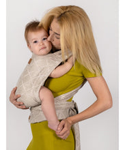 Load image into Gallery viewer, ISARA Quick Half Buckle Carrier - Au Naturel - 55% linen, 45% organic cotton